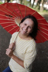 red umbrella smile cc